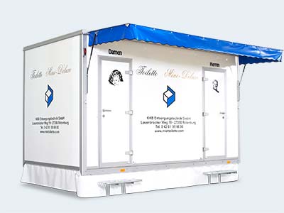 Toilettenwagen Mini-Deluxe